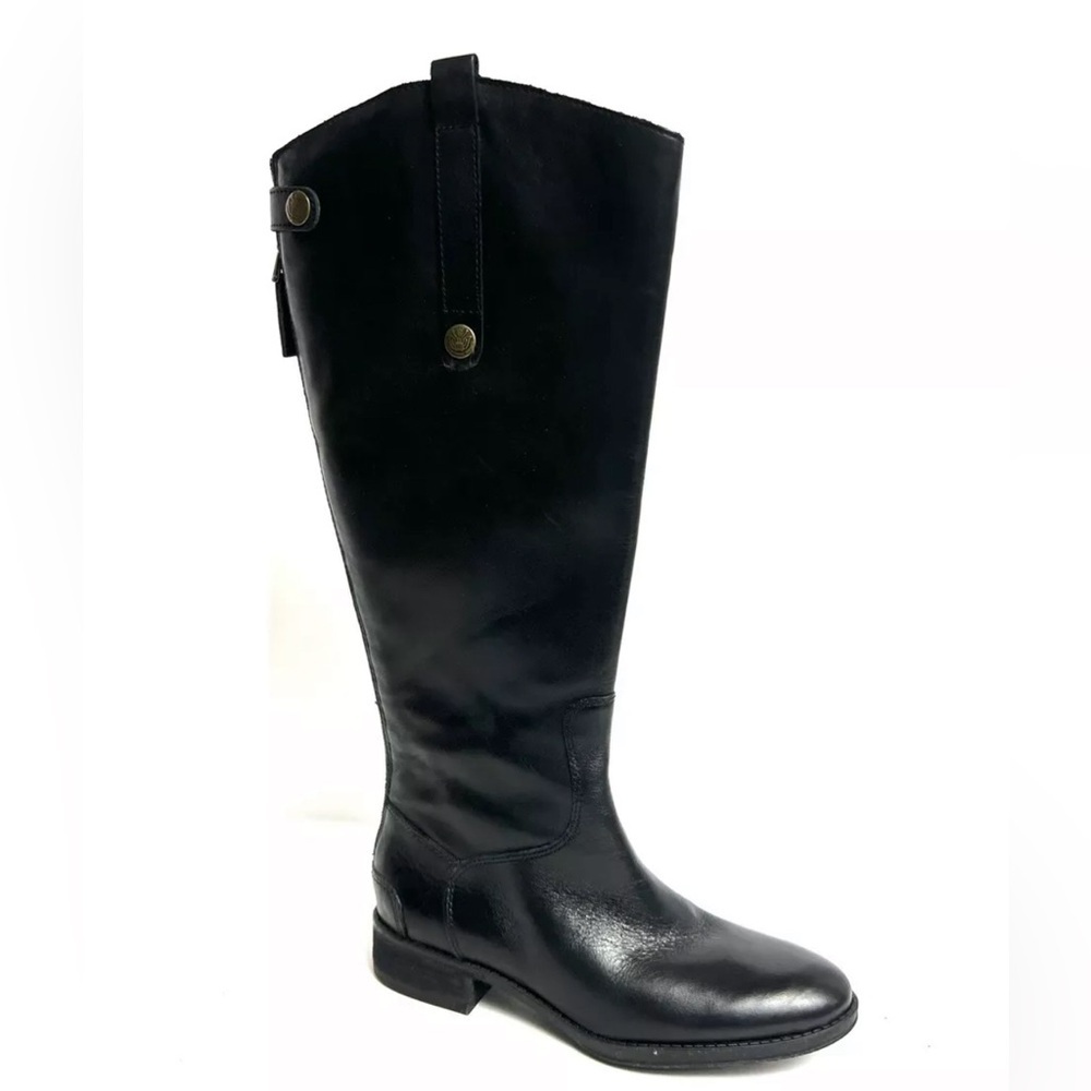 Sam Edelman Womens Penny2 Riding Boot Black 6 M-WC